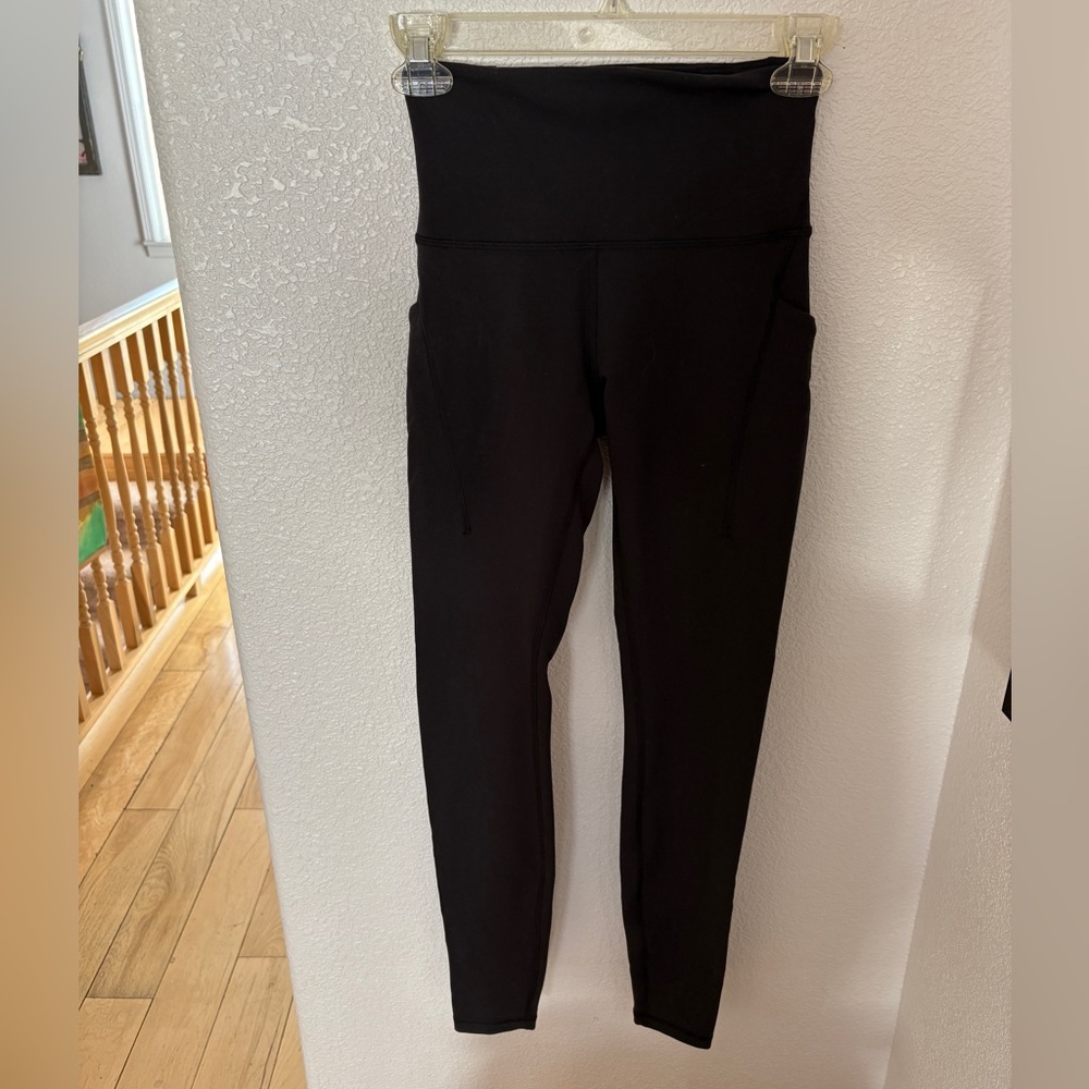 Lululemon Black HR Wunder Under Leggings, 4